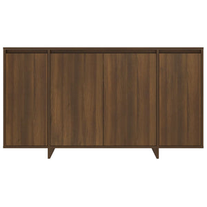 Sideboard Brown Oak 135X41x75 Cm Engineered Wood