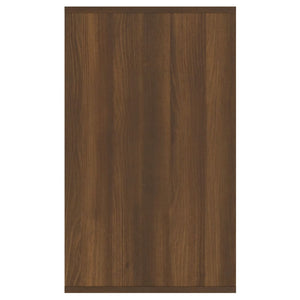 Sideboard Brown Oak 135X41x75 Cm Engineered Wood