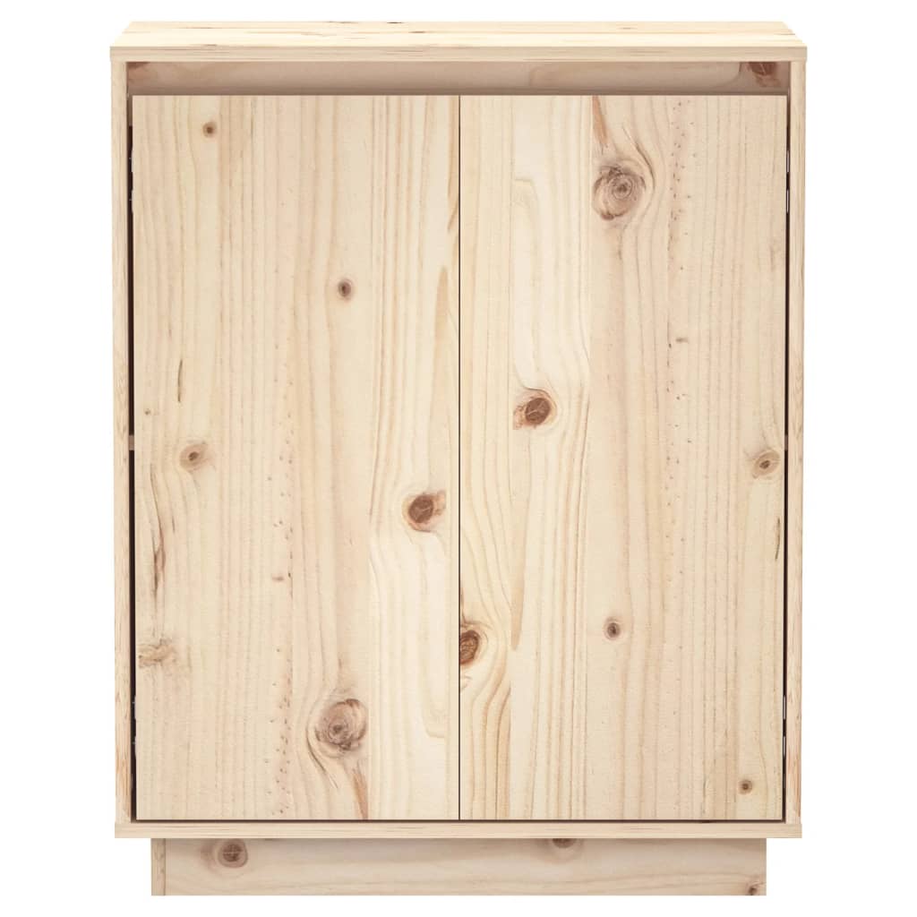 Sideboard 60X34x75 Cm Solid Wood Pine