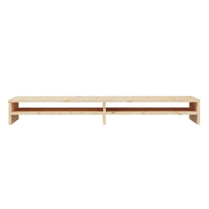 Monitor Stand 100X24x13 Cm Solid Wood Pine