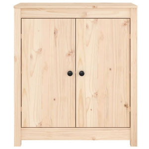 Sideboard 70X35x80 Cm Solid Wood Pine