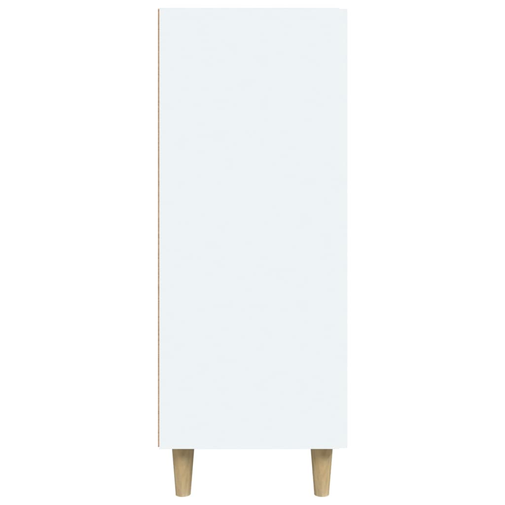 Sideboard White 69.5X34x90 Cm Engineered Wood