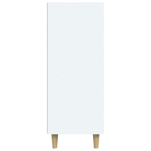 Sideboard White 69.5X34x90 Cm Engineered Wood