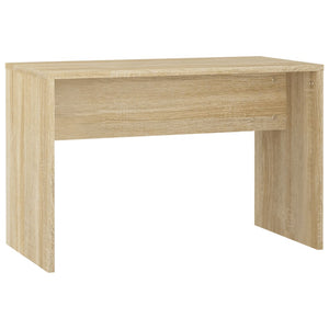 Dressing Table Set With Led Sonoma Oak Engineered Wood