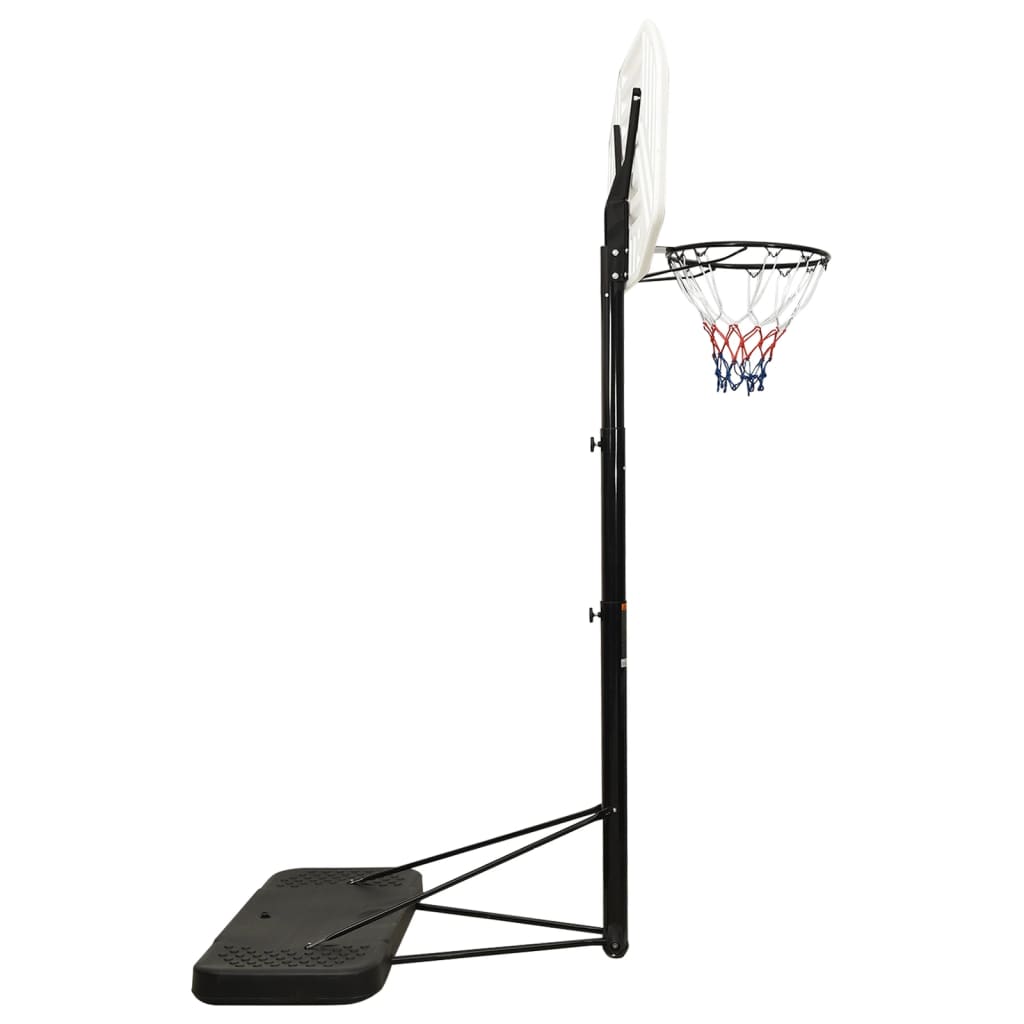 Basketball Stand White 258-363 Cm Polyethene