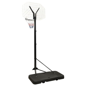 Basketball Stand White 258-363 Cm Polyethene