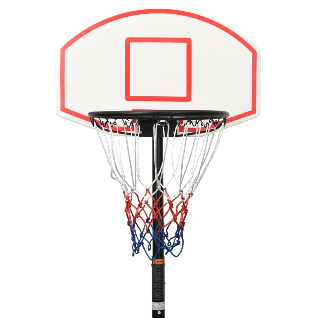 Basketball Stand White 216-250 Cm Polyethene