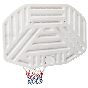 Basketball Backboard White 109X71x3 Cm Polyethene