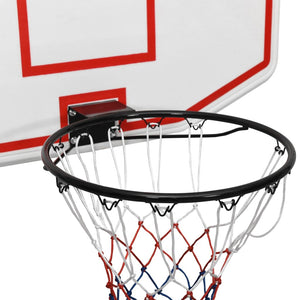 Basketball Backboard White 109X71x3 Cm Polyethene