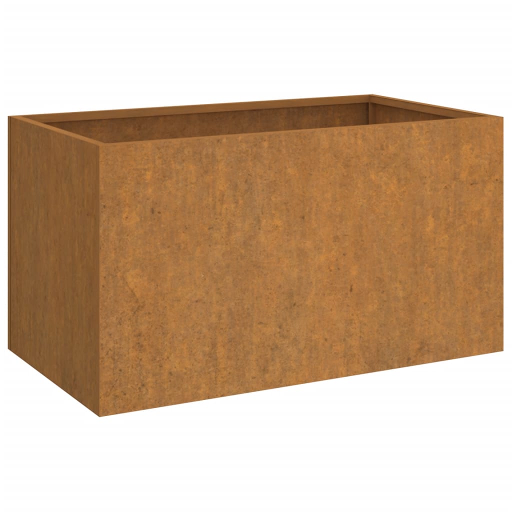 Planter 62X40x39 Cm Corten Steel