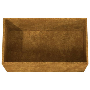 Planter 62X40x39 Cm Corten Steel