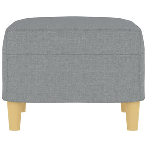 Footstool Light Grey 60X50x41 Cm Fabric