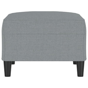 Footstool Light Grey 70X55x41 Cm Fabric