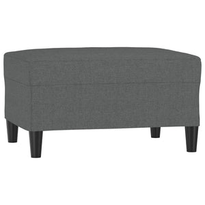 Footstool Dark Grey 70X55x41 Cm Fabric