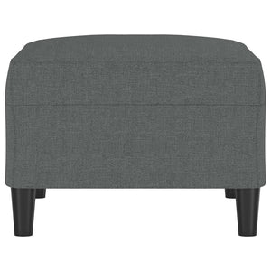 Footstool Dark Grey 70X55x41 Cm Fabric