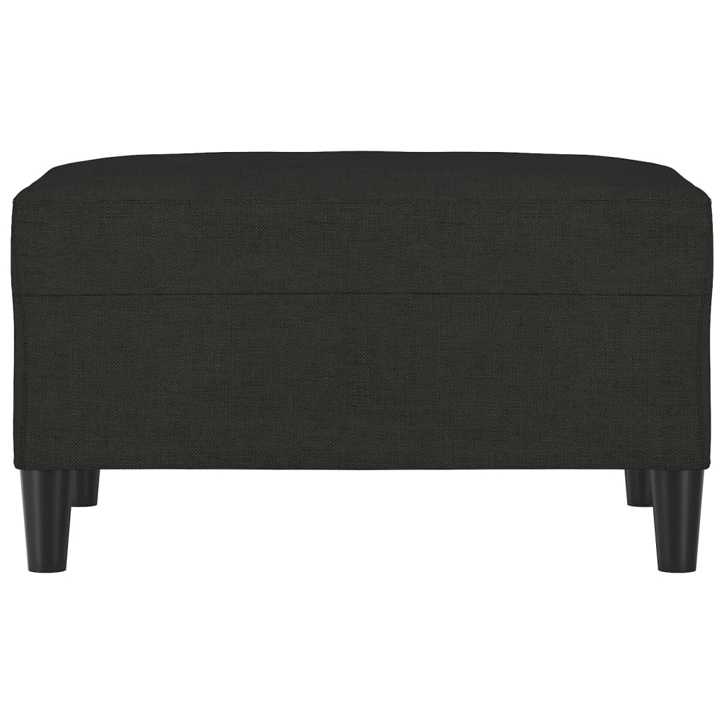 Footstool Black 70X55x41 Cm Fabric