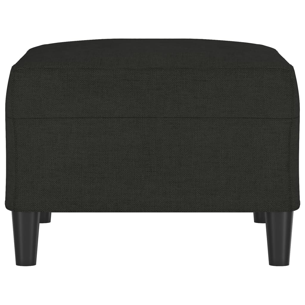 Footstool Black 70X55x41 Cm Fabric