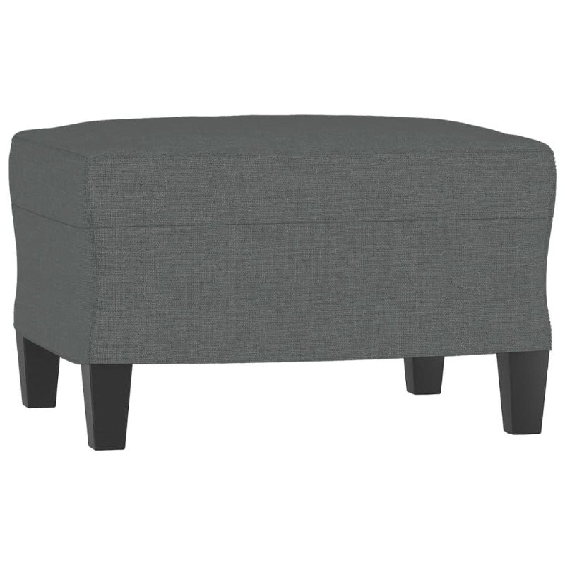 Footstool Dark Grey 60X50x41 Cm Fabric