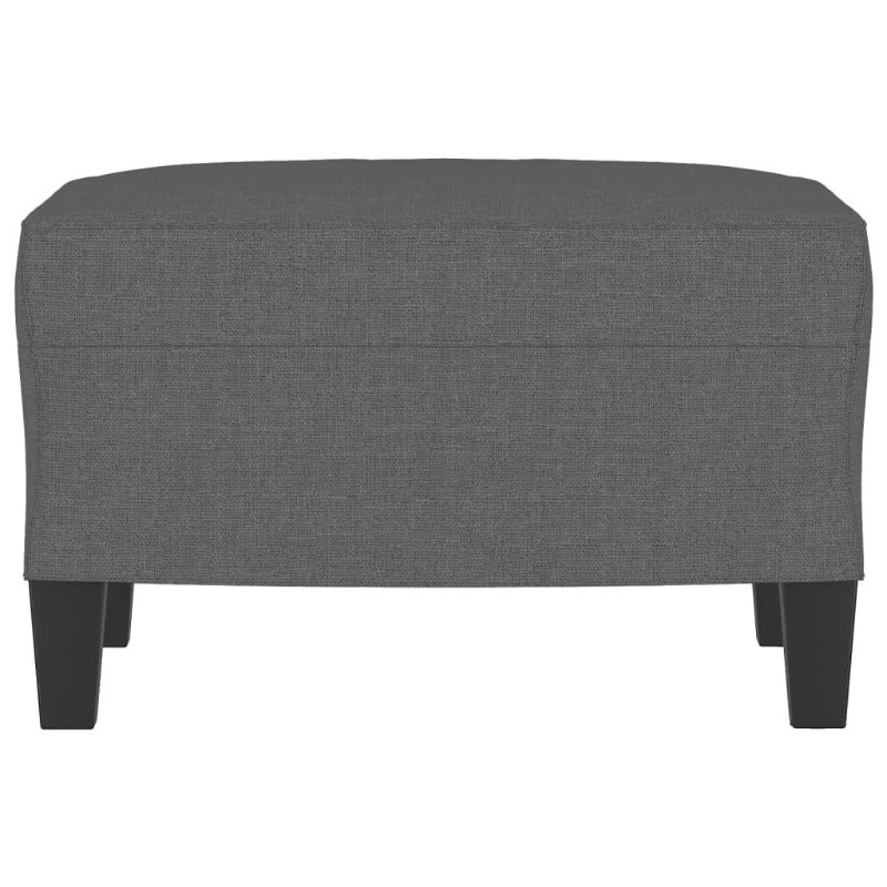 Footstool Dark Grey 60X50x41 Cm Fabric