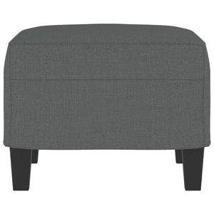 Footstool Dark Grey 60X50x41 Cm Fabric