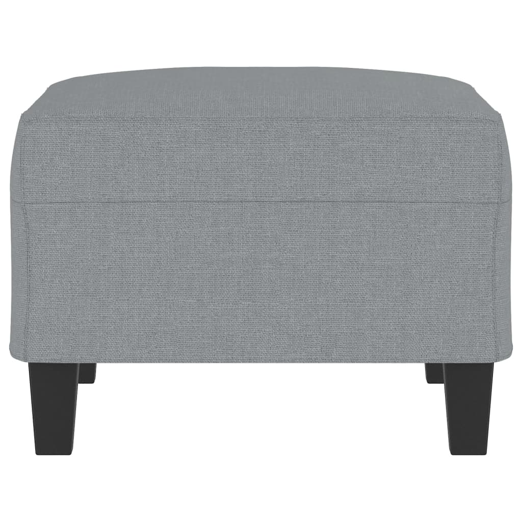 Footstool Light Grey 70X55x41 Cm Fabric