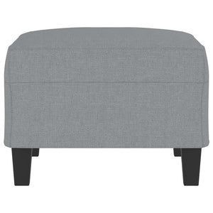 Footstool Light Grey 70X55x41 Cm Fabric