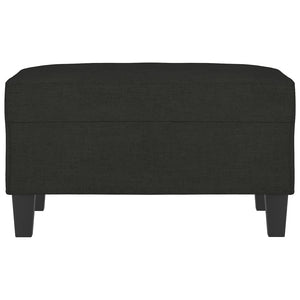 Footstool Black 70X55x41 Cm Fabric