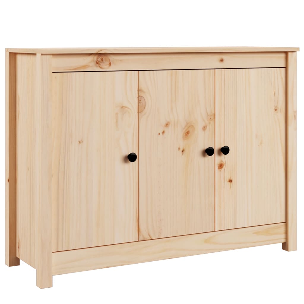 Sideboard 100X35x74 Cm Solid Wood Pine