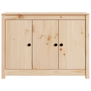 Sideboard 100X35x74 Cm Solid Wood Pine