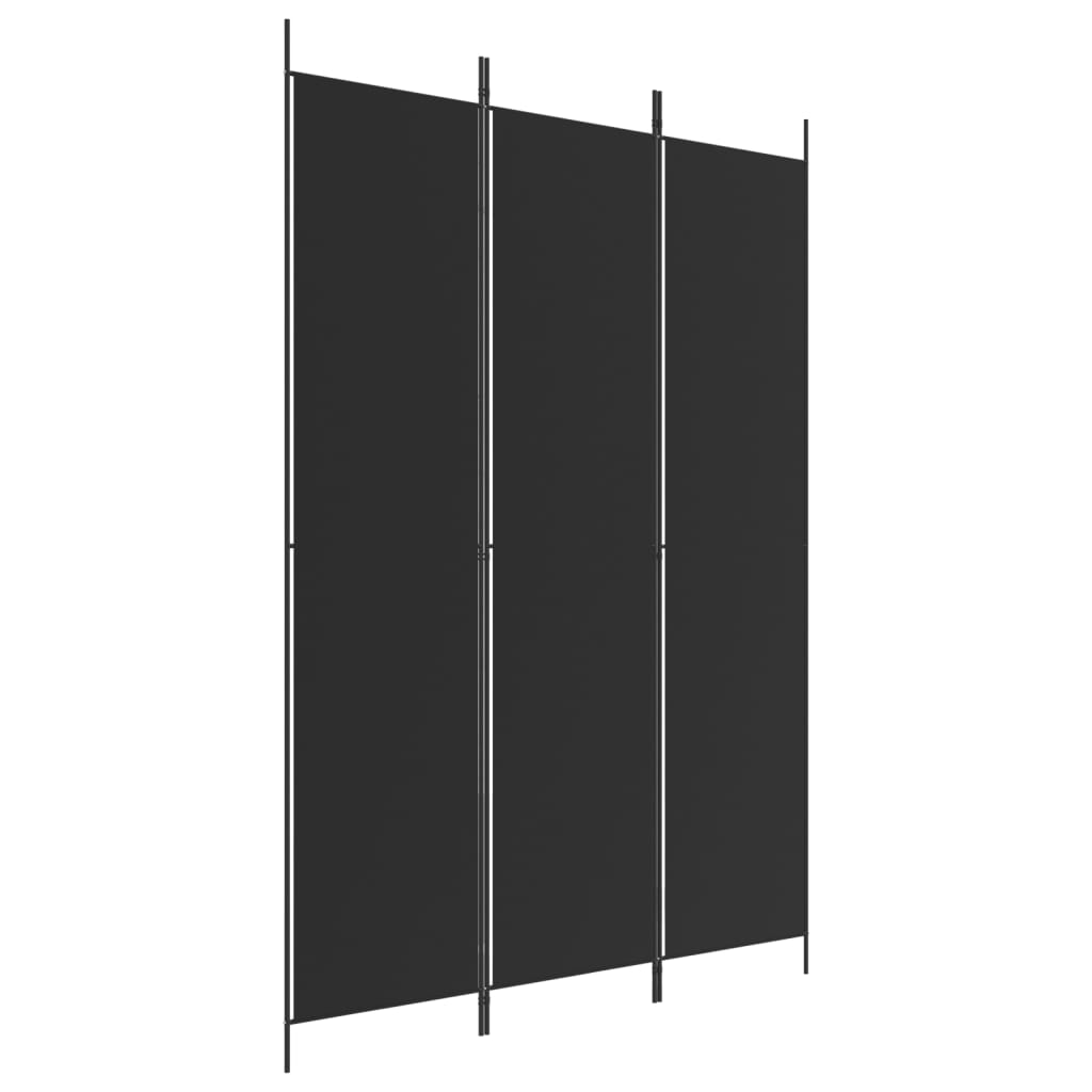 3-Panel Room Divider 150X220 Cm Fabric