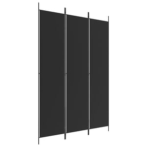 3-Panel Room Divider 150X220 Cm Fabric