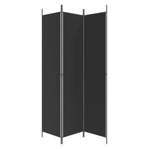 3-Panel Room Divider 150X220 Cm Fabric