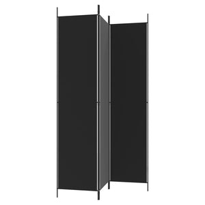 3-Panel Room Divider 150X220 Cm Fabric