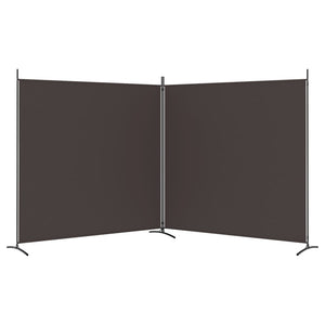 2-Panel Room Divider 348X180 Cm Fabric