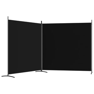 2-Panel Room Divider 348X180 Cm Fabric