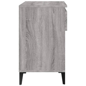 Shoe Cabinet Grey Sonoma 70X36x60 Cm Engineered Wood