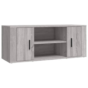 Tv Cabinet Grey Sonoma 100X35x40 Cm Engineered Wood