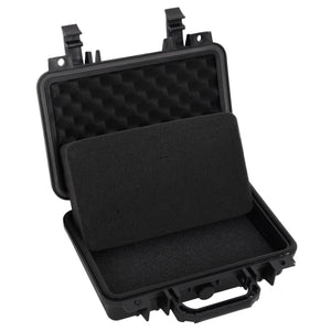 Portable Flight Case Black 30X22x10 Cm Pp