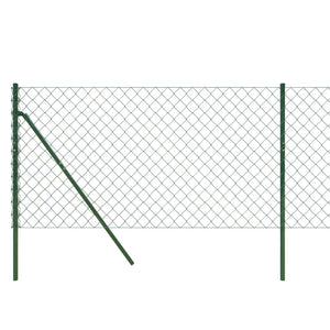 Chain Link Fence Green 1X10 M