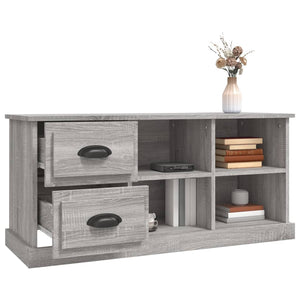 Tv Cabinet Grey Sonoma 102X35.5X47.5 Cm Engineered Wood