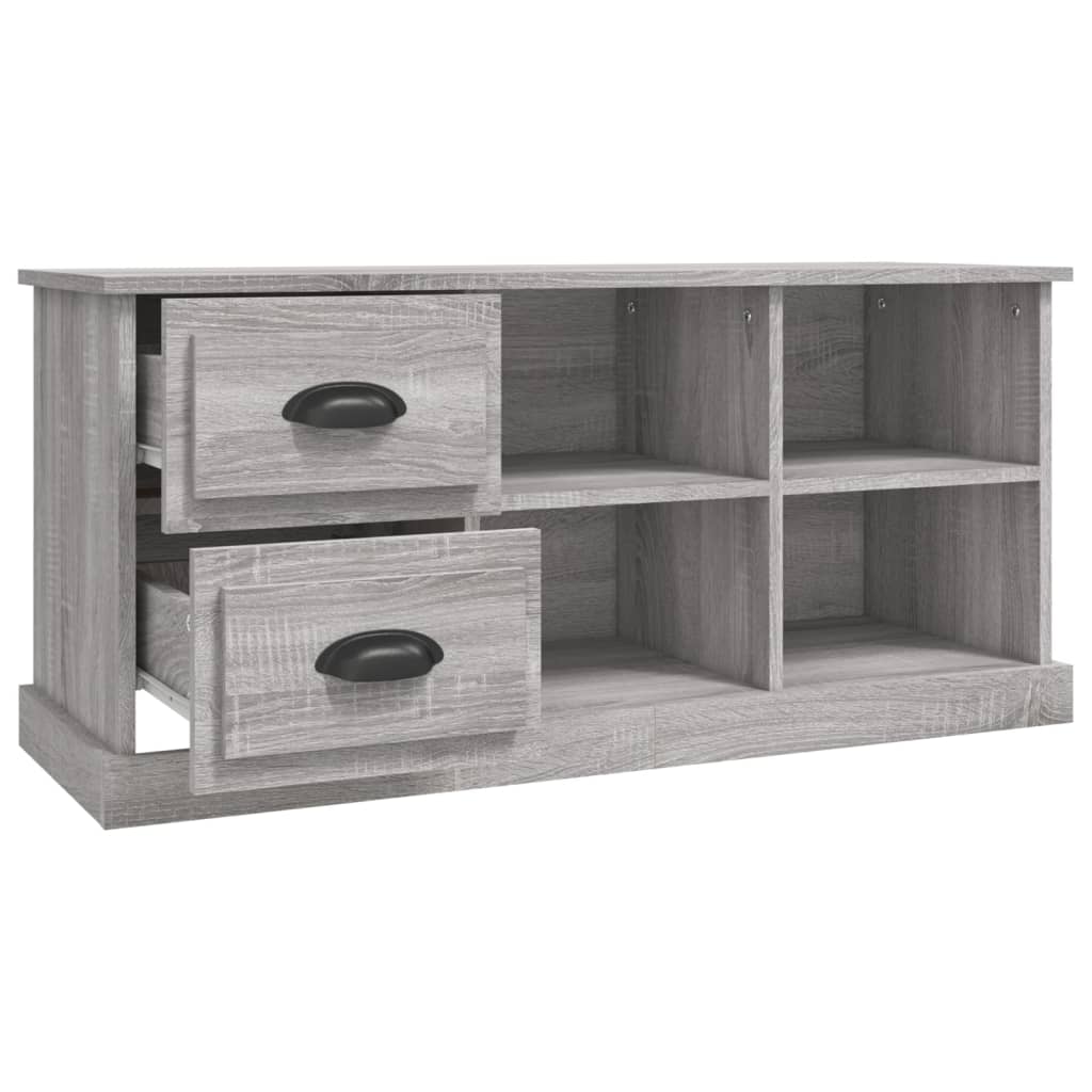 Tv Cabinet Grey Sonoma 102X35.5X47.5 Cm Engineered Wood