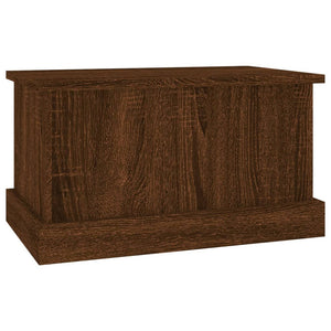 Storage Box Brown Oak 50X30x28 Cm Engineered Wood