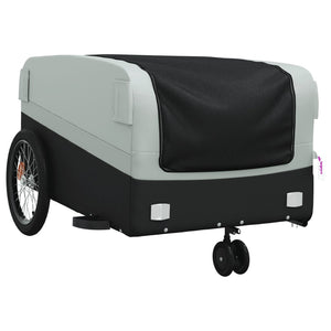 Bike Trailer Black And Grey 45 Kg Iron