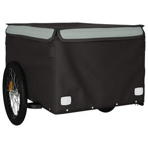 Bike Trailer Black And Grey 45 Kg Iron