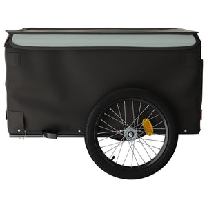 Bike Trailer Black And Grey 45 Kg Iron