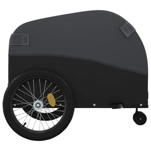 Bike Trailer Black 45 Kg Iron