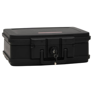 Safe Box Black 44X37x16.5 Cm Polypropylene