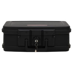 Safe Box Black 44X37x16.5 Cm Polypropylene