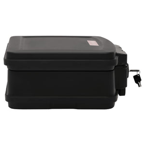 Safe Box Black 44X37x16.5 Cm Polypropylene