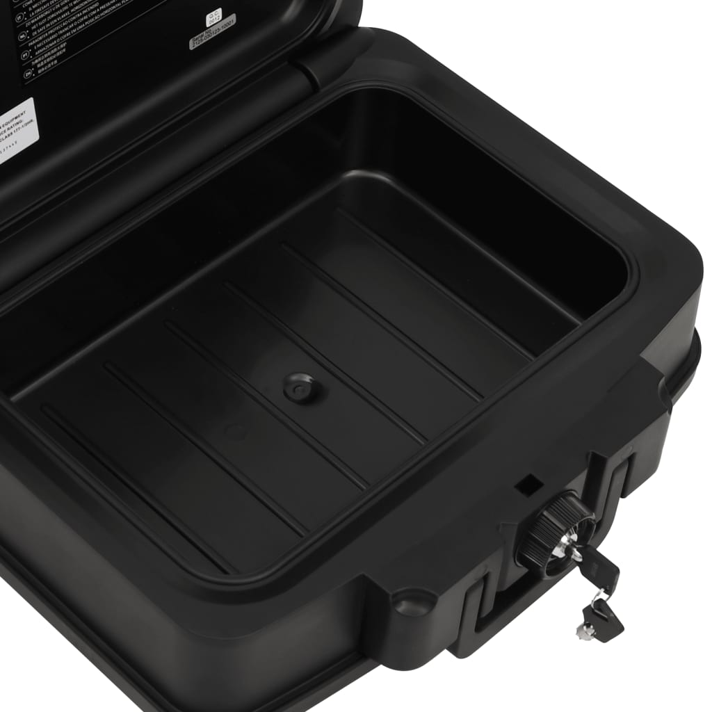 Safe Box Black 44X37x16.5 Cm Polypropylene